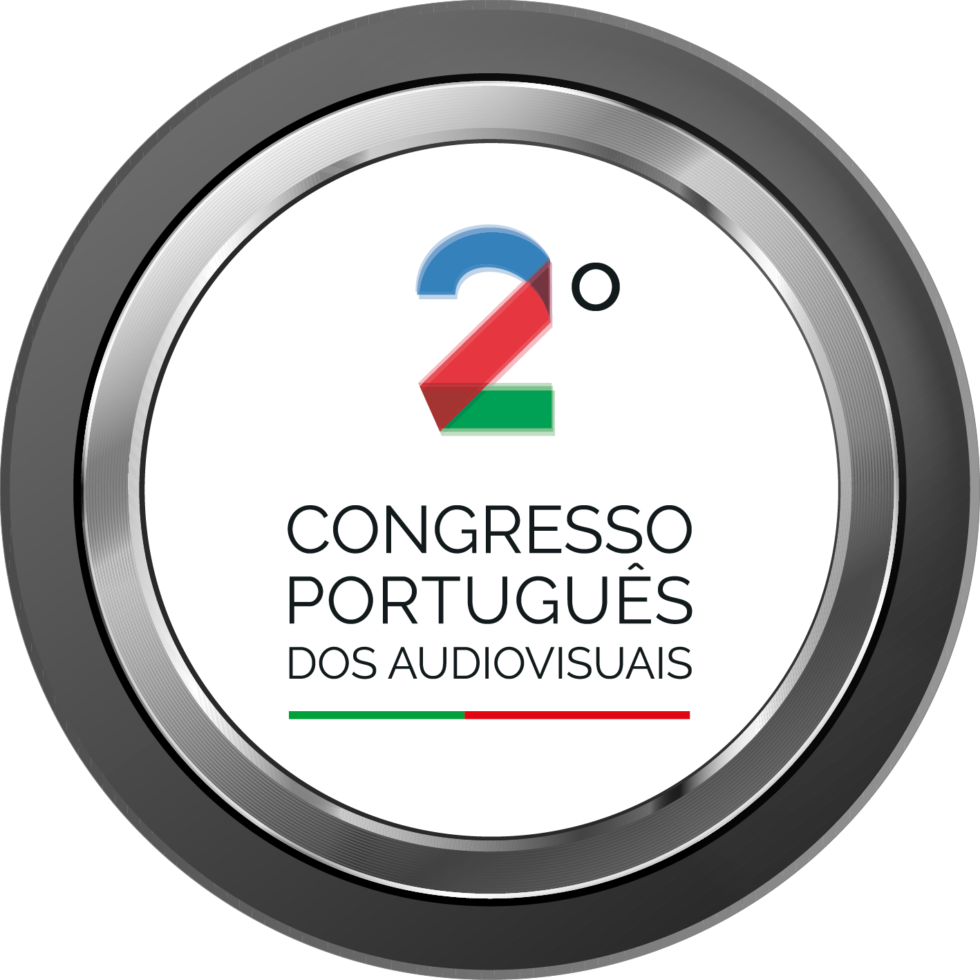 Selo oficial do 2º Congresso Português dos Audiovisuais